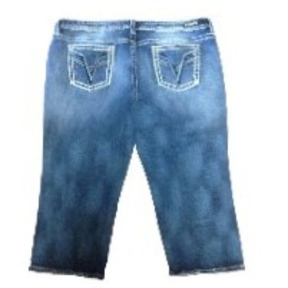 Vigoss Chelsea Heritage Fit Capri Jeans Size 22 - Picture 2 of 6